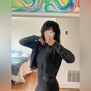 Free People Worn Thru Surplus Cardi
